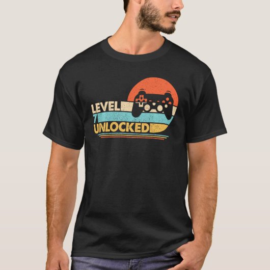 レベル7のロック解除2014誕生日衣装ビデオGa Tシャツ (正面)