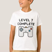 レベル7の完全な第7誕生日 Tシャツ (正面)