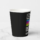 レベル7アンロック第7誕生日ゲーマパーソナライズされたー 紙コップ (右)