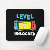 レベル7解除ゲーマー 7歳の誕生日プレゼント ゲーム マウスパッド (マウス)