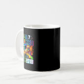 レベル7解除 7歳のゲーマー 7歳の誕生日 コーヒーマグカップ (正面左)