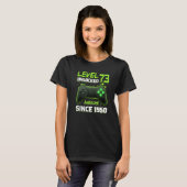 レベル73ロック解除シャツ73誕生日女性男子ボー Tシャツ (正面フル)