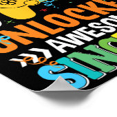 レベル8ロック解除素晴らし済み2016第8誕生日ビデオG ポスター (角)