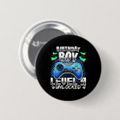 レベル9解除 ビデオゲーム 9歳の誕生日 ゲーマー ギフト 缶バッジ (正面&裏面)