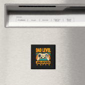 レベルUnlocked Father39s Day New Dad マグネット (インサイチュ (食洗機))