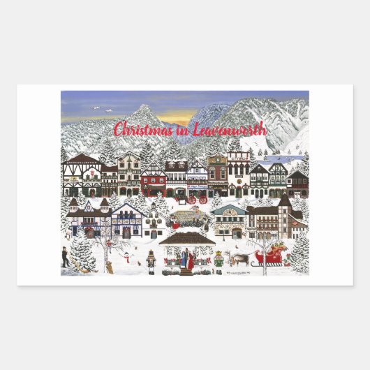 レベ祝ンワースの休日 長方形シール (正面)