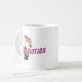 レベ革命 コーヒーマグカップ (正面左)