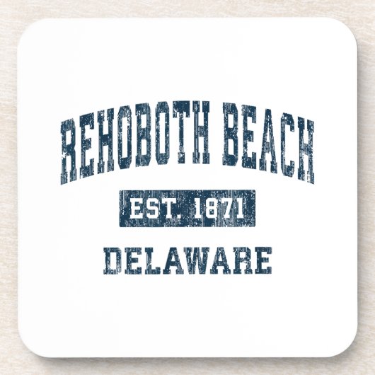 レホバビーチデラウェアDEヴィンテージスポーツデザインN コースター (正面)