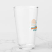 レホバムビーチデラウェアサンパームツリーズ タンブラーグラス (右)