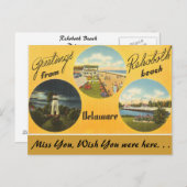 レホバンスビーチ ポストカード (正面/裏面)