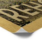 レホフスビーチヴィンテージトラベル ポスター (角)