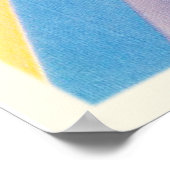 レホフビーチデラウェアDEヴィンテージ旅行はがき ポスター (角)