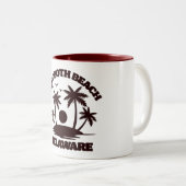 レホブスビーチデラウェア ツートーンマグカップ (正面右)