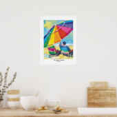 レホブスビーチデラウェア ポスター (キッチン)