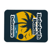 レホブスビーチデラウェア マグネット (横)