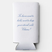 レホブズビーチデラウェア結婚式の引き出物ドリンク スリム缶クーラー (裏面)