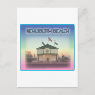 レホ両方ビーチデラウェア – Rehoboth Ave Scene ポストカード