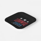 レボおもしろいウスキー政治選挙投票2024 ペーパープレート (傾斜あり)