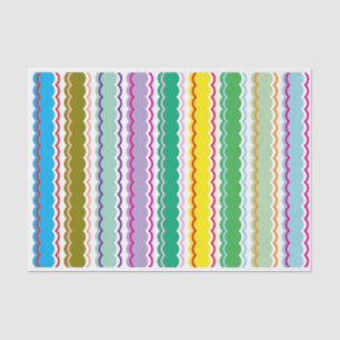 レボはっきりしたカラフルンシンプルホタテストライププ 薄葉紙