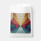 レボカラフルンエレガントボー結婚式招待状 フェイバーバッグ (正面)