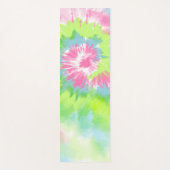 レボクールンカラフルボー絞り染め ヨガマット (正面)