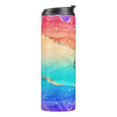 レボモダンンカラフルボーグリッター タンブラー (回転左)