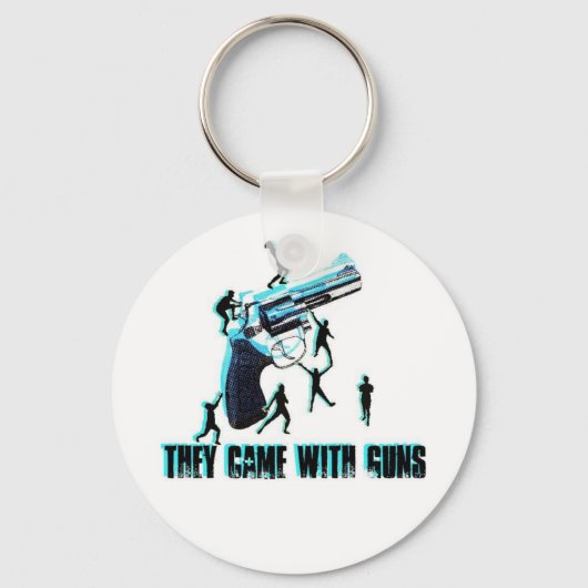 レボルバーキーチェーン キーホルダー (正面)