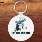 レボルバーキーチェーン キーホルダー (正面)