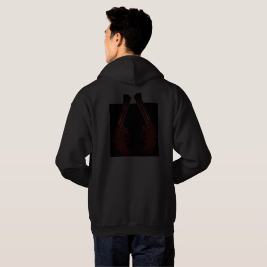 レボルバー  パーカ (裏面フル)