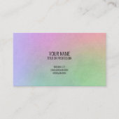 レボークールデザインプリントカスタムパーソナライズされた 名刺 (正面)