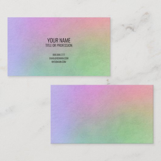 レボークールデザインプリントカスタムパーソナライズされた 名刺 (正面/裏面)