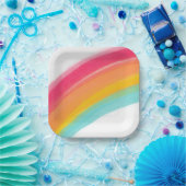 レボー絵を描誕生日紙プレート ペーパープレート (パーティー)