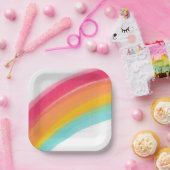 レボー絵を描誕生日紙プレート ペーパープレート (パーティー)