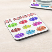 レマカロンかわいい漫画 コースター (左側)
