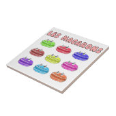 レマカロンかわいい漫画 タイル (側面)