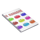 レマカロンかわいい漫画 ノートブック (右側)