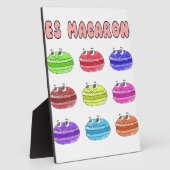 レマカロンかわいい漫画 フォトプラーク (側面)