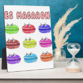 レマカロンかわいい漫画 フォトプラーク (側面)