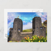 レマゲン州エルペルにルデンドルフ橋が残っている ポストカード (正面/裏面)