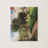 レマチューリンズガーデンアットポントワーズバイピサロ ジグソーパズル (縦)