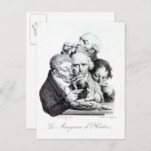 レマンジュールデュイトル， 1825 ポストカード (正面/裏面)