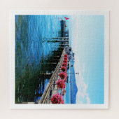 レマン湖、スイス連邦共和国 ジグソーパズル (横)