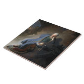 レミヤはエルサレムの秋で嘆き悲しむ，レンブラント タイル (側面)