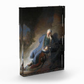 レミヤはエルサレムの秋で嘆き悲しむ，レンブラント フォトブロック (左)