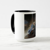 レミヤはエルサレムの秋で嘆き悲しむ，レンブラント マグカップ (正面左)