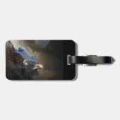 レミヤはエルサレムの秋で嘆き悲しむ，レンブラント ラゲッジタグ (裏面横)