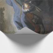 レミヤはエルサレムの秋で嘆き悲しむ，レンブラント ラッピングペーパー (角)