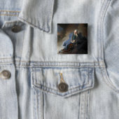 レミヤはエルサレムの秋で嘆き悲しむ，レンブラント 缶バッジ (インサイチュ)