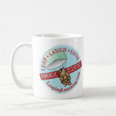 レミングのマグの跳躍 コーヒーマグカップ (左)