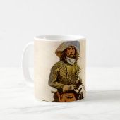 レミントンによるアリゾナのカウボーイ、ヴィンテージ西部 コーヒーマグカップ (正面左)